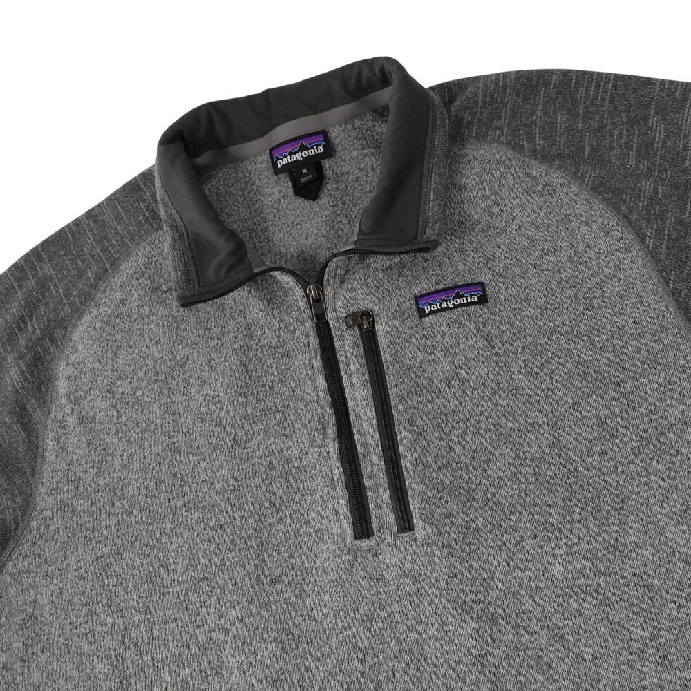Patagonia Performance Outdoor Hiking 1/4 Zip Fleece Gray Pullover Men's XL